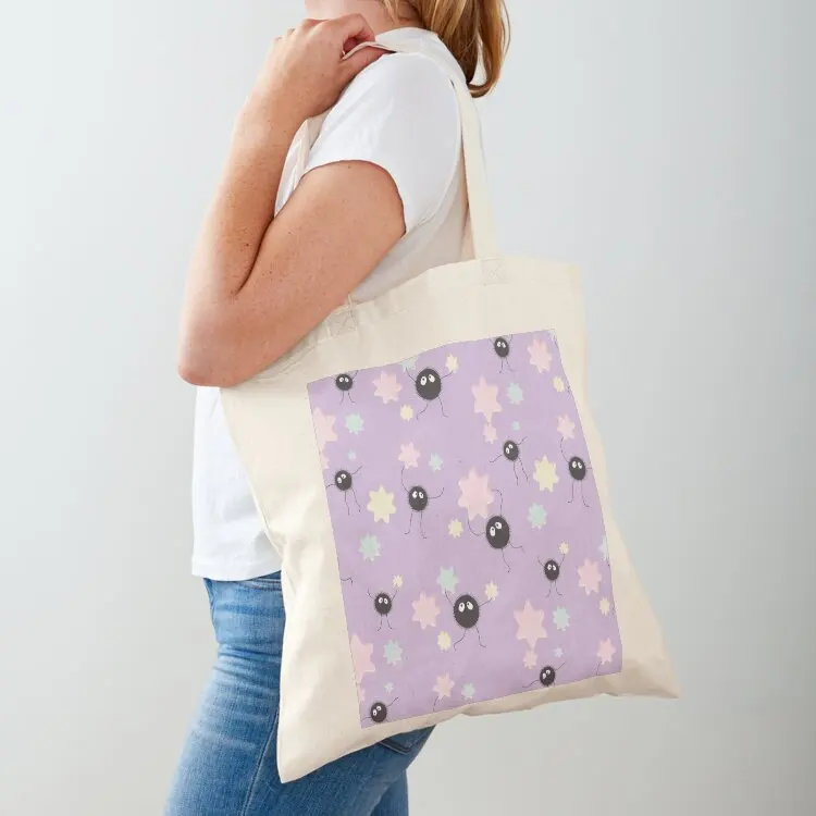 

soot sprite sprinkles Tote Bag shopper bag women canvas Canvas bag for women tote Handbags