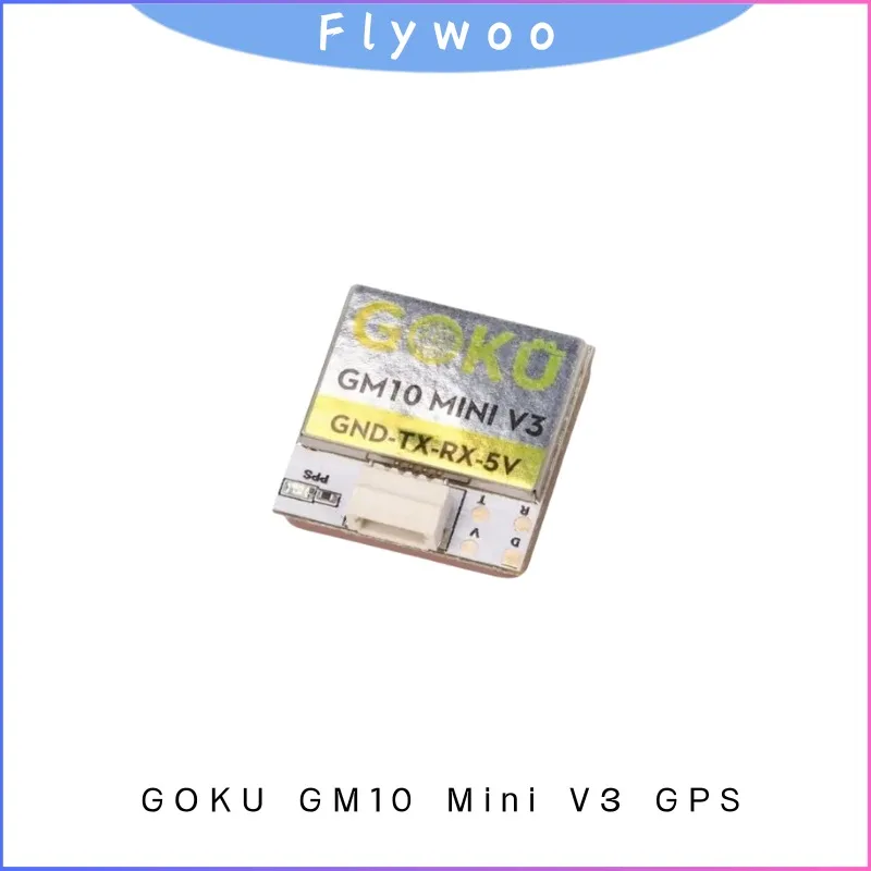 

Flywoo GOKU GM10 Mini V3 Flight Controller Stack with GPS & Mag for 1-2S FPV Whoop Drone Racing Freestyle