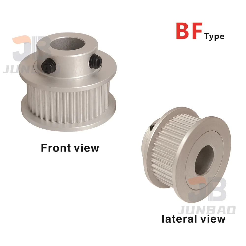 30T/40T/50T/60-Teeth, 2GT Timing pulley, used in transmission systems for DIY/CNC/3D printers, G2M Synchronous toothed wheel
