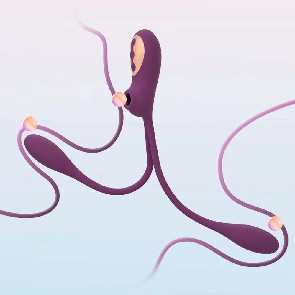 SCRabbit مزدوج الاهتزاز مص ألعاب جنسية هزازة ضد الماء للنساء البظر مصاصة فراغ محفز السلع المثيرة أدوات مثيرة للكبار #1