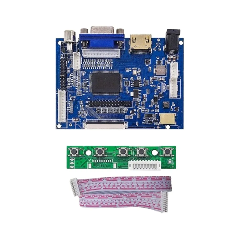 VS-TY2662-V1 LCD Controller Board For Vga 2AV Input For Ttl LVDS Output For 7 8 Inch AT070TN90 AT070TN92 AT070TN94 Display
