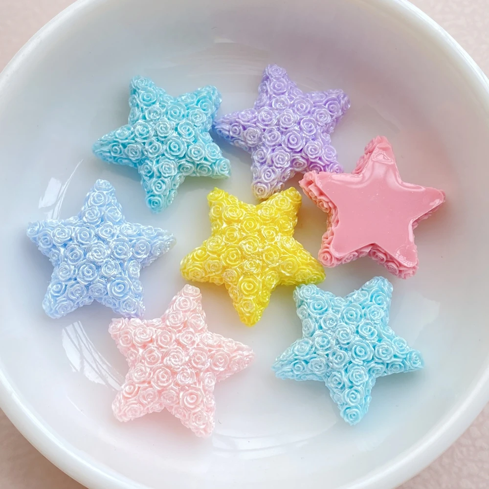 Cartoon Rose Star Charms 4