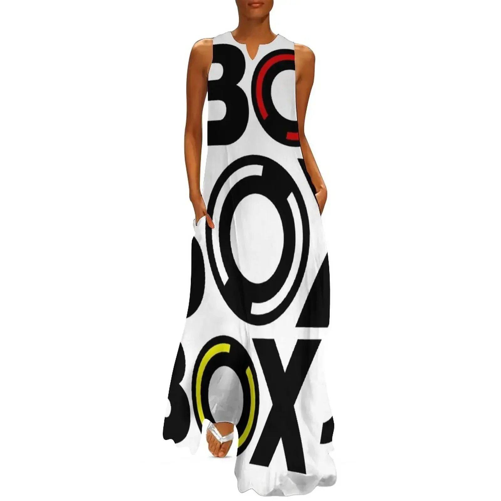 

Pit Stop Sign Long Dress summer dress women 2025 wedding guest dress 2025 loose summer long women summer