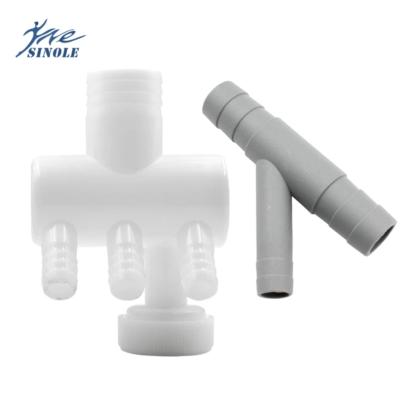 Tooth chair adaptor drain drain pipe tooth chair sewer has three connections and many connections Dental chair accessories