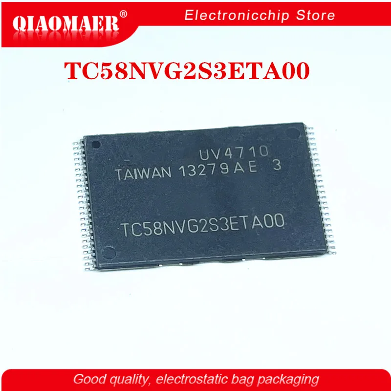 Free Shipping 10PCS/LOT TC58NVG2S3ETA00 TC58NVG2S3ETAOO 512MB NAND FLAS TSOP48