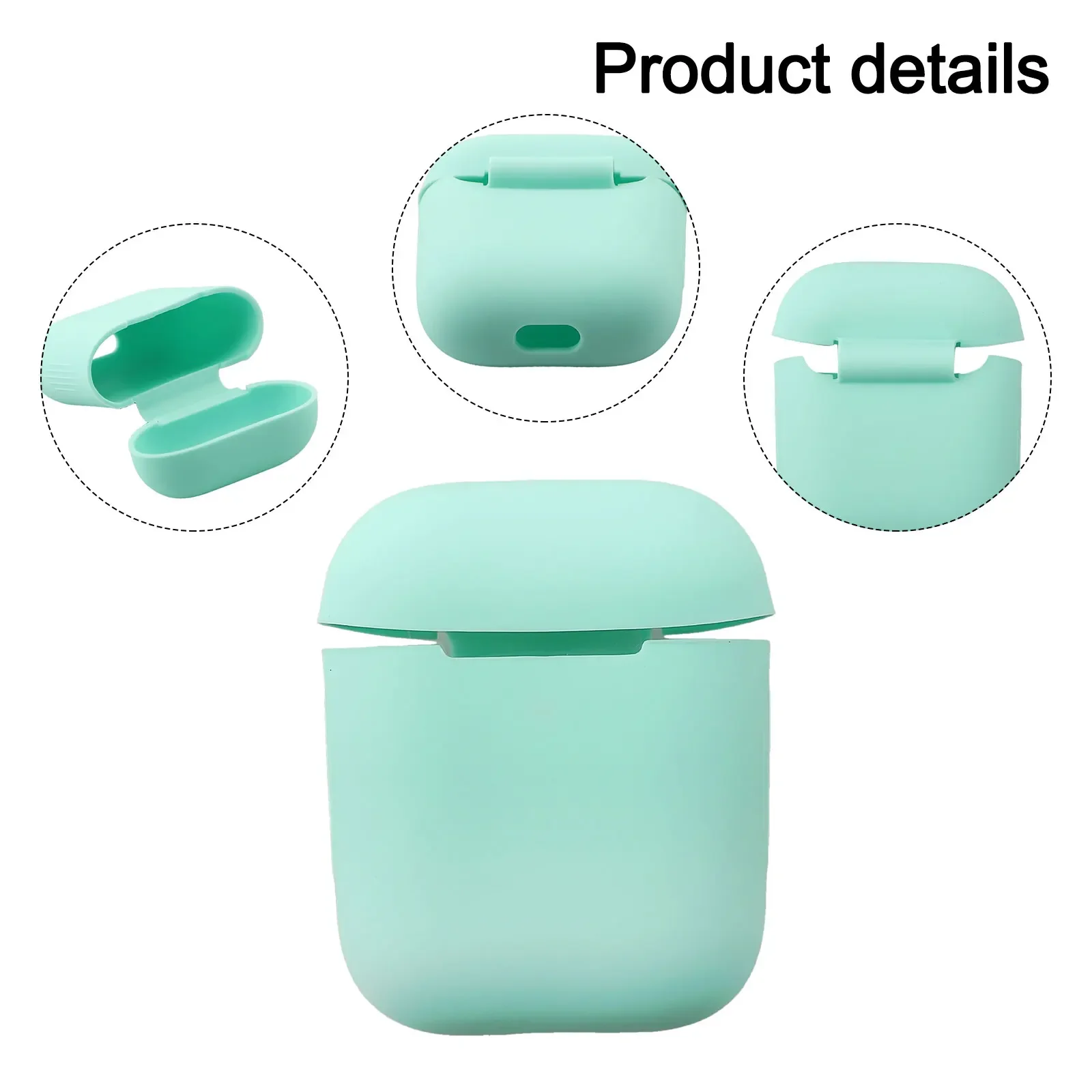 Coque en silicone de qualité supérieure pour Airpods 1st et 2nd Isabel, housse de protection, coque souple pour casque, écouteurs respectueux de la peau