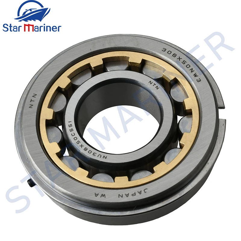 93332-000UE Bearing For Yamaha Outboard Motor 2T Parsun Hidea Seapro 40HP K40 Crankshaft Center BEARING E40 93332-000V2