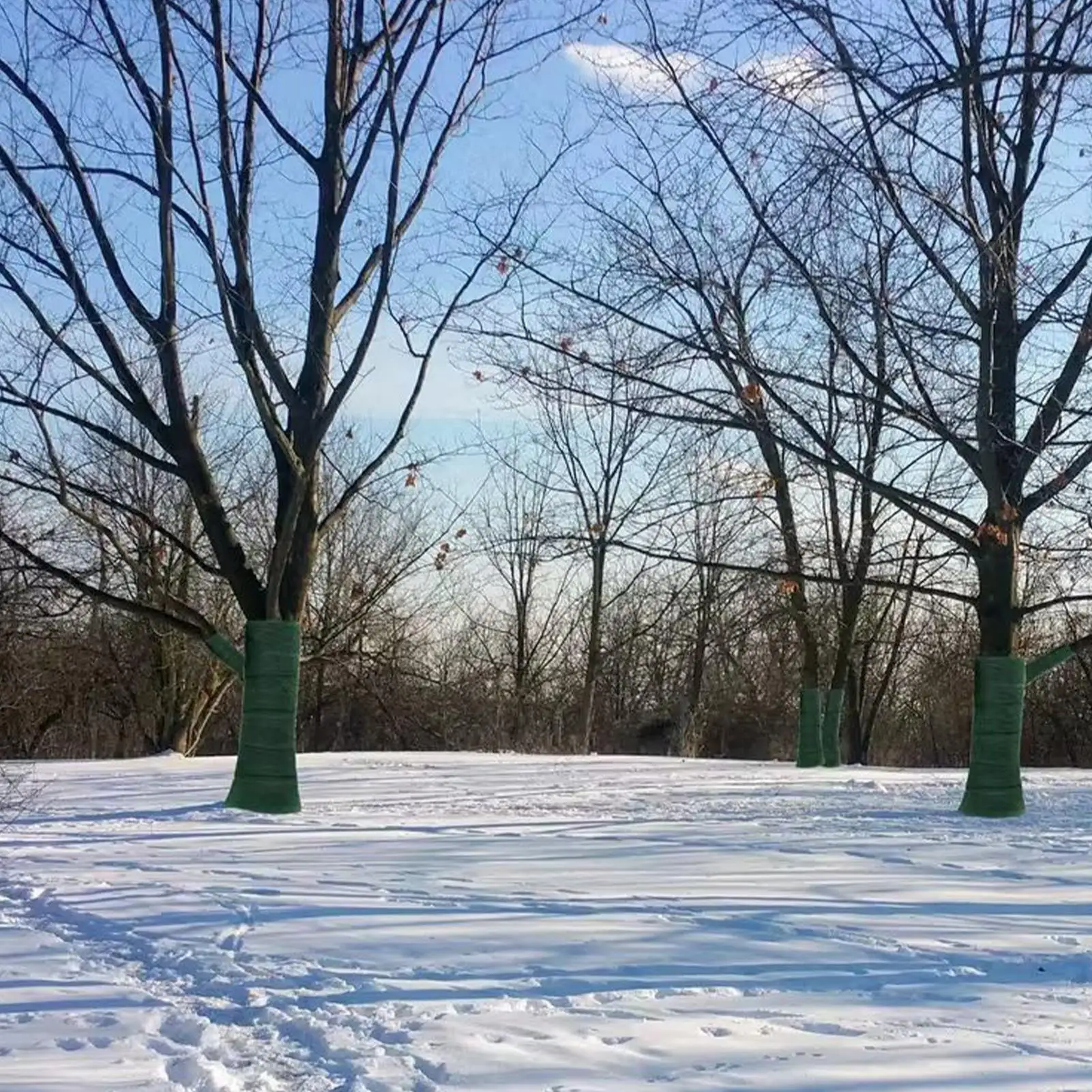 

Tree Trunk Wrap 65.61ft Heavy Duty Freeze Proof Guard Tree Guards Trunk Protector For Winter Frost Outdoor Deer Garden Fruit