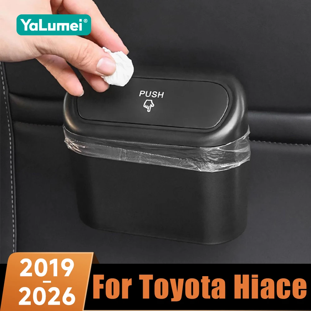 Auto Haltegriffe Ausgesetzt Mülleimer Müll Mülleimer Organizer Zubehör Für Toyota Hiace 2019 2020 2021 2022 2023 2024 2025 2026