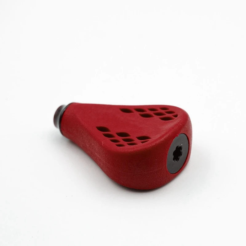 Super Sale TPE Flat Reel Power Knob 35mm TPE35 Red for Shimano Nasci FC 1000-5000
