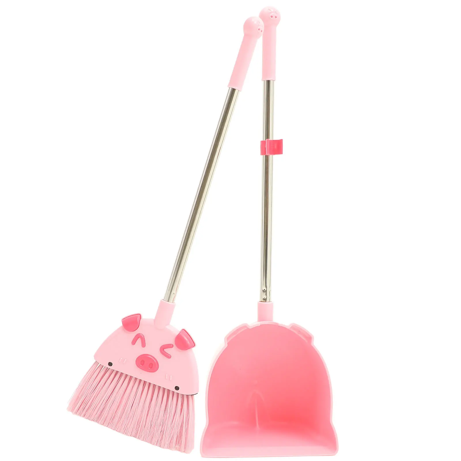 1 ensemble de balai et pelle à poussière pour enfants, outil de nettoyage ménager ergonomique et Durable pour les tout-petits, jeu de simulation, petits accessoires de nettoyage