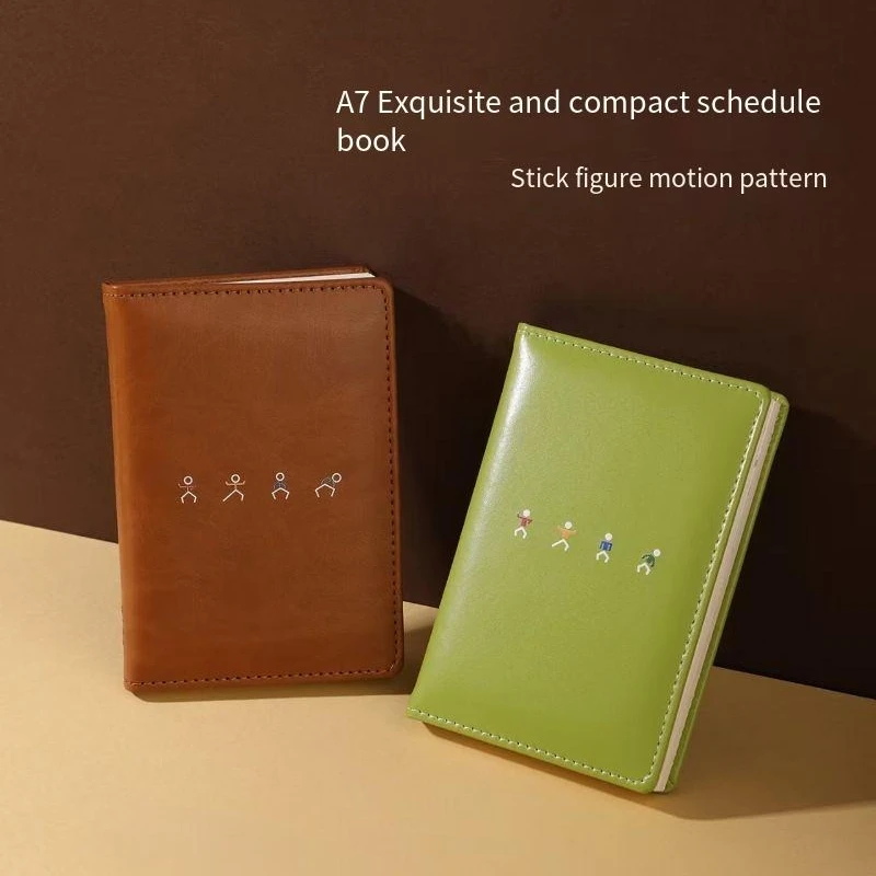 2026 مخطط الجيب الجديد على شكل عصا A7 - متتبع العادة اليومية ومجلة الإنتاجية أثناء التنقل