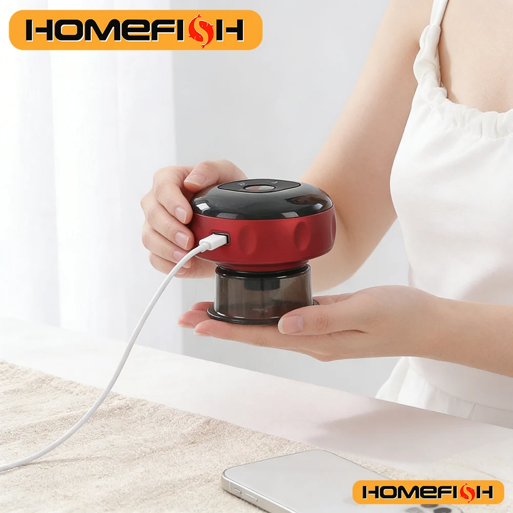 Plug‑In Intelligent Suction Body Massager‑Skin Pull Tool for Back Neck Arm Body Pleasant Care Use
