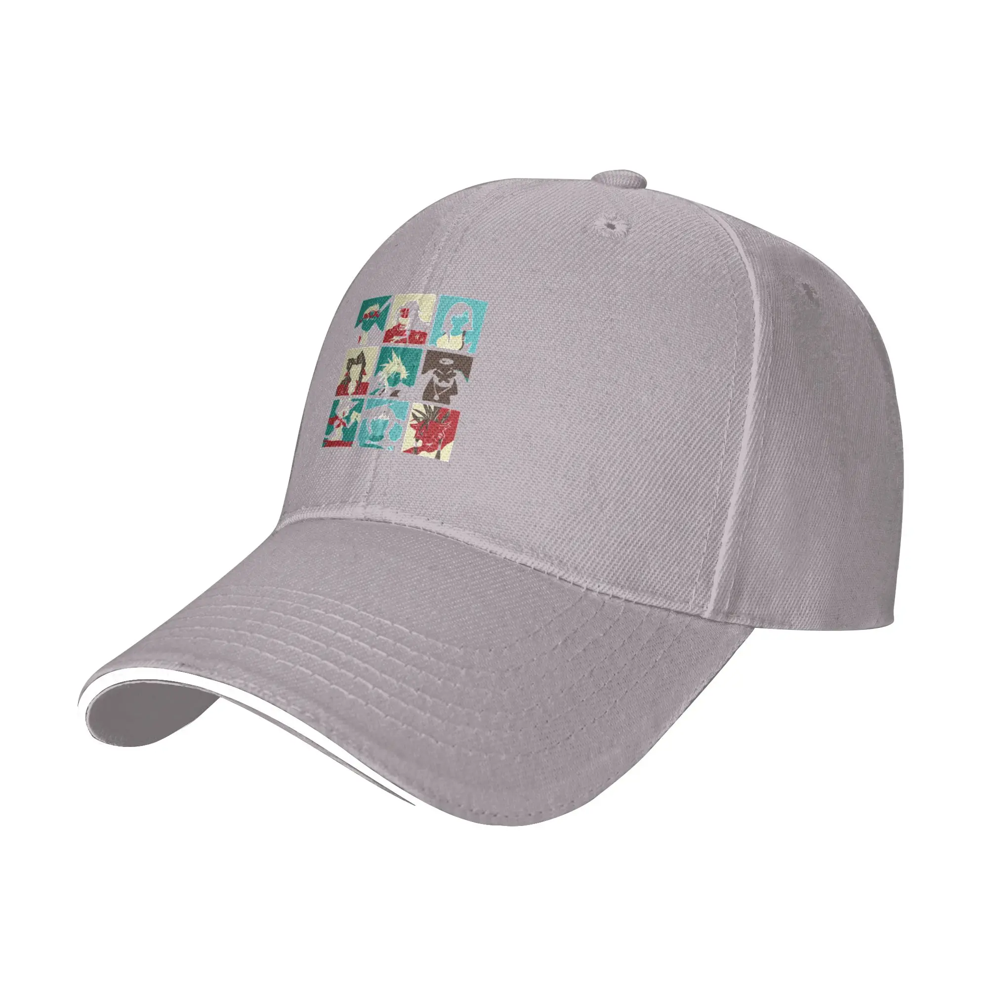 Hot Sale Final Pop Final Fantasy 7 Baseball Cap  Gift Sun Visor  Training Class Sun Visor