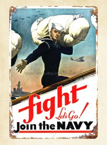 interior design styles join the navy recruiting poster metal tin sign sign
