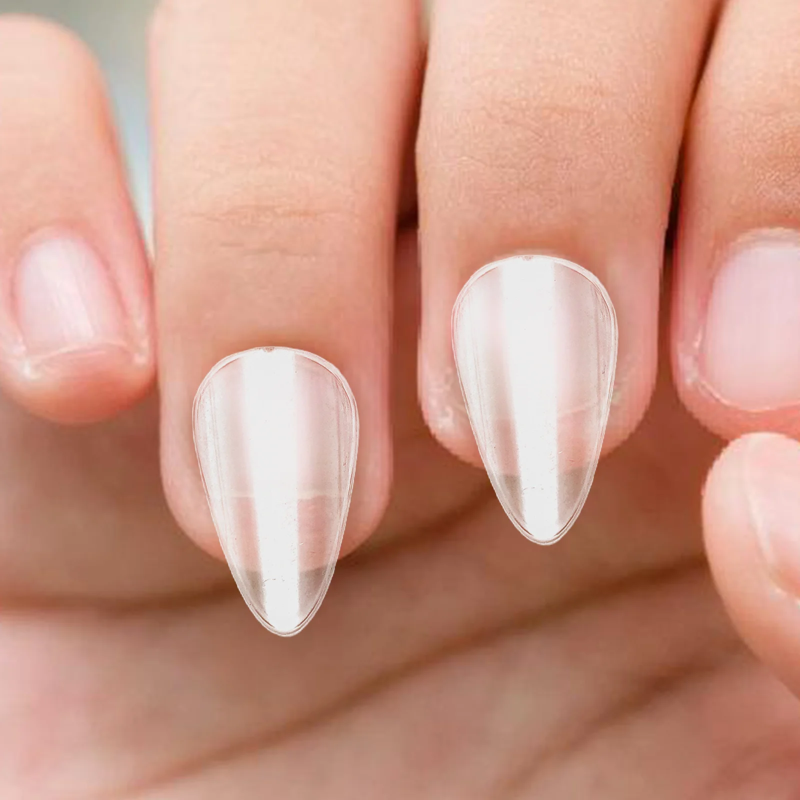 

5pcs Transparent Pipa Finger Protectors Clear Plastic Nails Comfortable Fit For Children Adults Lute Ukulele String Guitar Picks