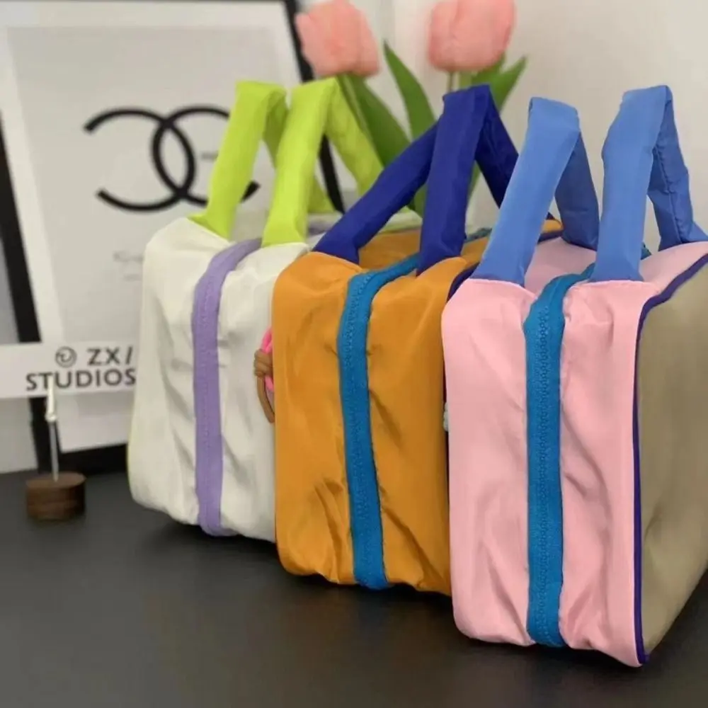 

Simplicity Oxford Makeup Bag Wear-resistant Waterproof Digital Accessories Universal Portable Protective Sleeve