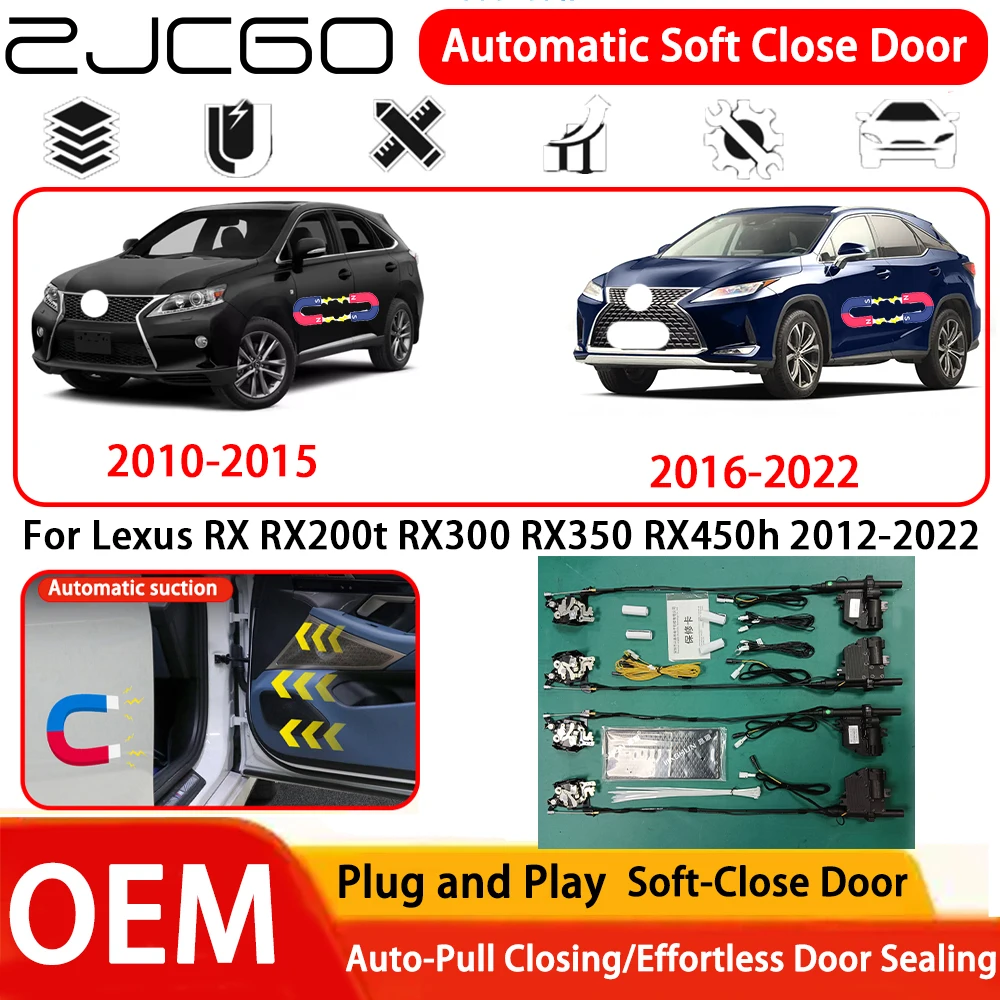

for Lexus RX RX200t RX300 RX350 RX450h 2012-2022 OEM Plug and Play Automatic Electric Soft Close Door Comfort Closing System ﻿