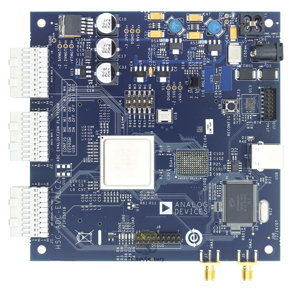 FOR Analog Devices HSC-ADC-EVALCZ FIFO High Speed ADC Evaluation Kit with FPGA Buffer Memory Board VisualAnalog USB
