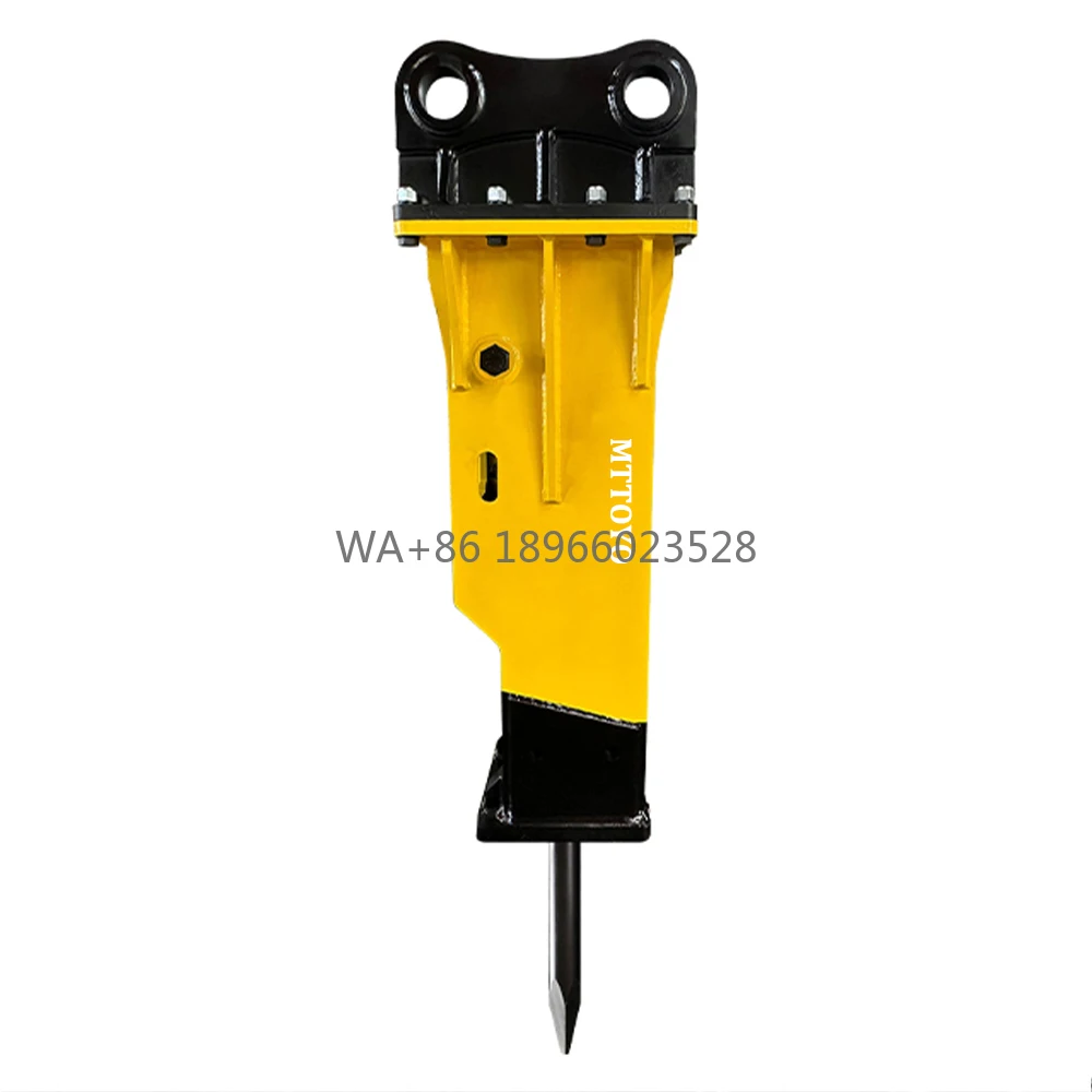 

Насадка для мини-экскаватора SB20 Jack Hammer Гидравлический молоток для мини-экскаватора-экскаватора 0,5-7 тонн