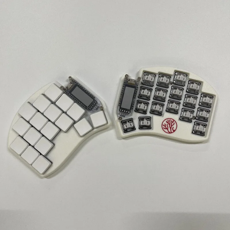 

Urchin Low Profile Split Keyboard Bluetooth Wired Dual Mode Ergonomic Custom Teclado ZMK Hot Swap Gaming Mechanical Keyboards