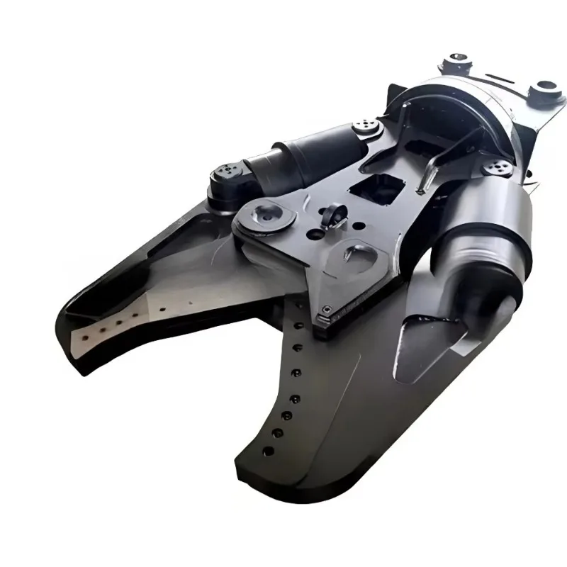 Double Cylinder Hydraulic Shear Attachment Easy Maintenance Cutting Accessory For Construction Machinery Use