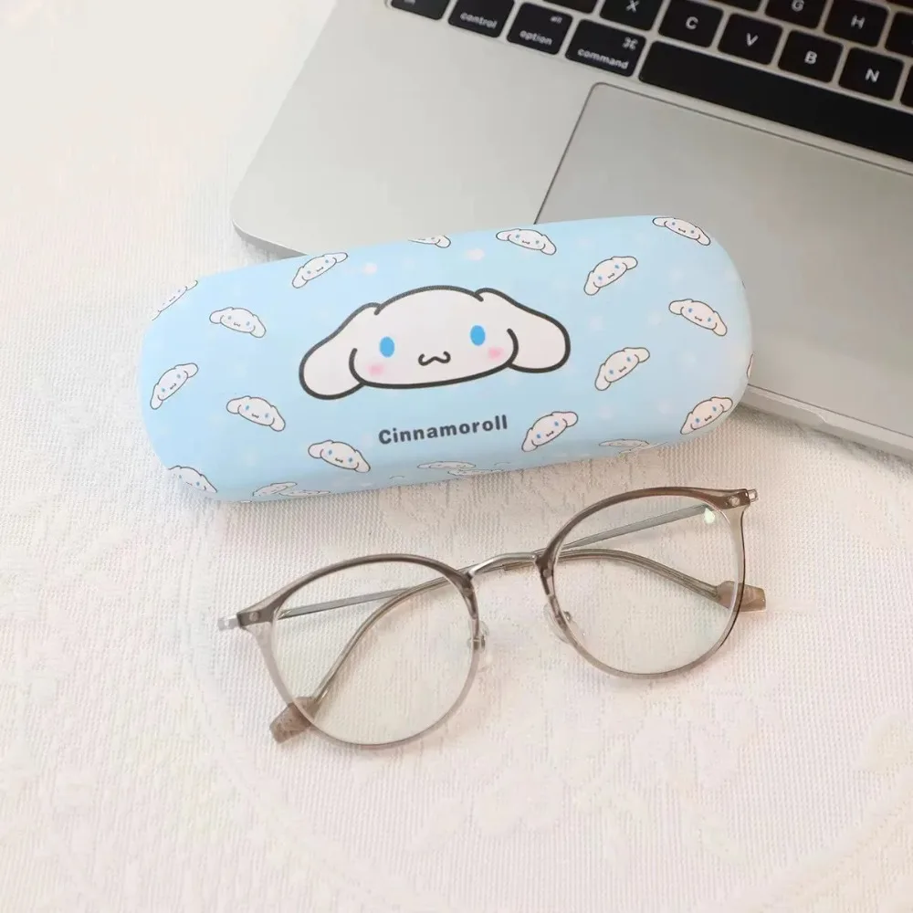 Anime Sanrio Hello Kitty Kuromi Eyeglasses Organizer Cute Cartoon Cinnamoroll Student'S Drop-Proof Portable Eyeglasses Case - view 3