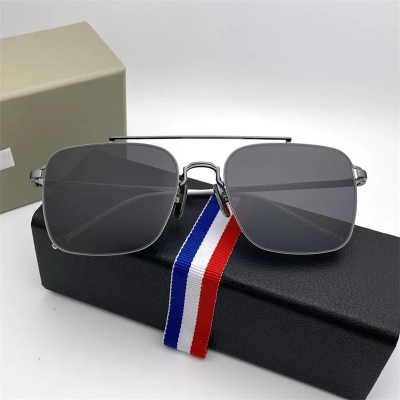 

Sunglasses Luxury Brand TBS120 Titanium Rectangle women's Glasses For The Sun Thom sunglasses for men Popular Sunglasses