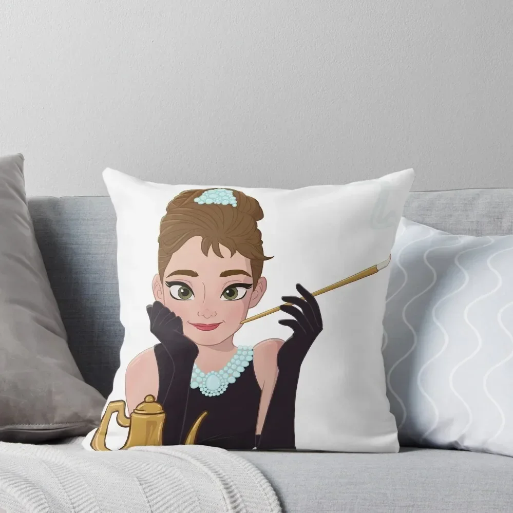 Audrey Hepburn bo Throw Pillow Cushions christmas supplies luxury sofa pillows Pillow