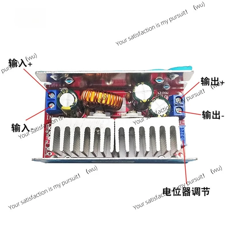 160W 8A DC-DC vehicle regulator stepless adjustable step-down module 5-40V to 1.25-36 V