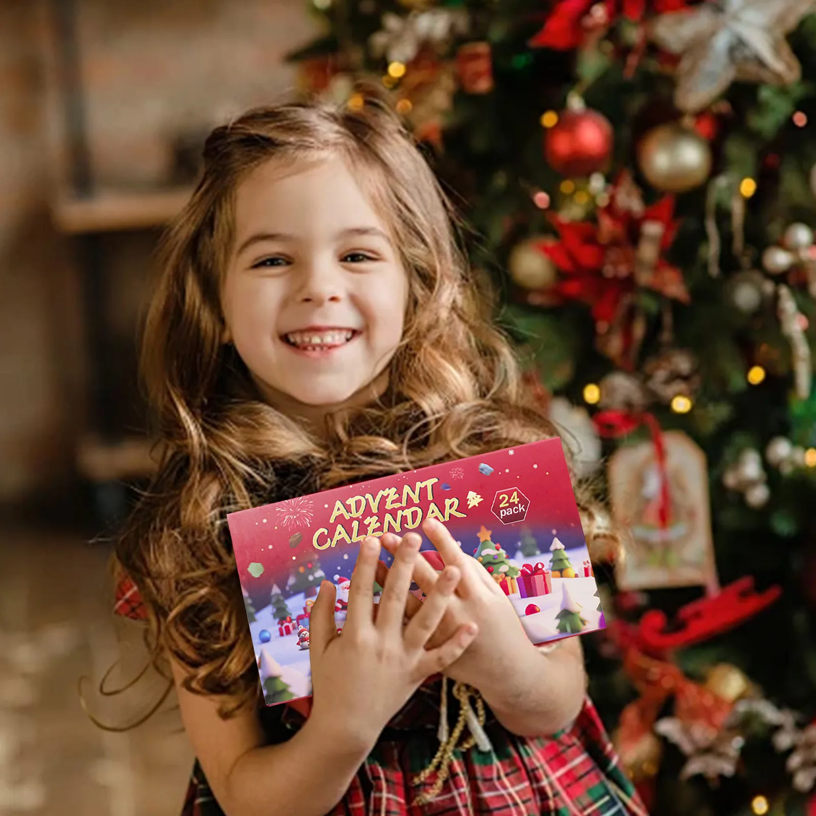Minuterie pour la cuisine Calendrier de l'Avent de Noël 2024 avec 24 pierres précieuses – Calendrier de l'Avent Crystal Rock pour un manuel de minuterie de cuisine mignon