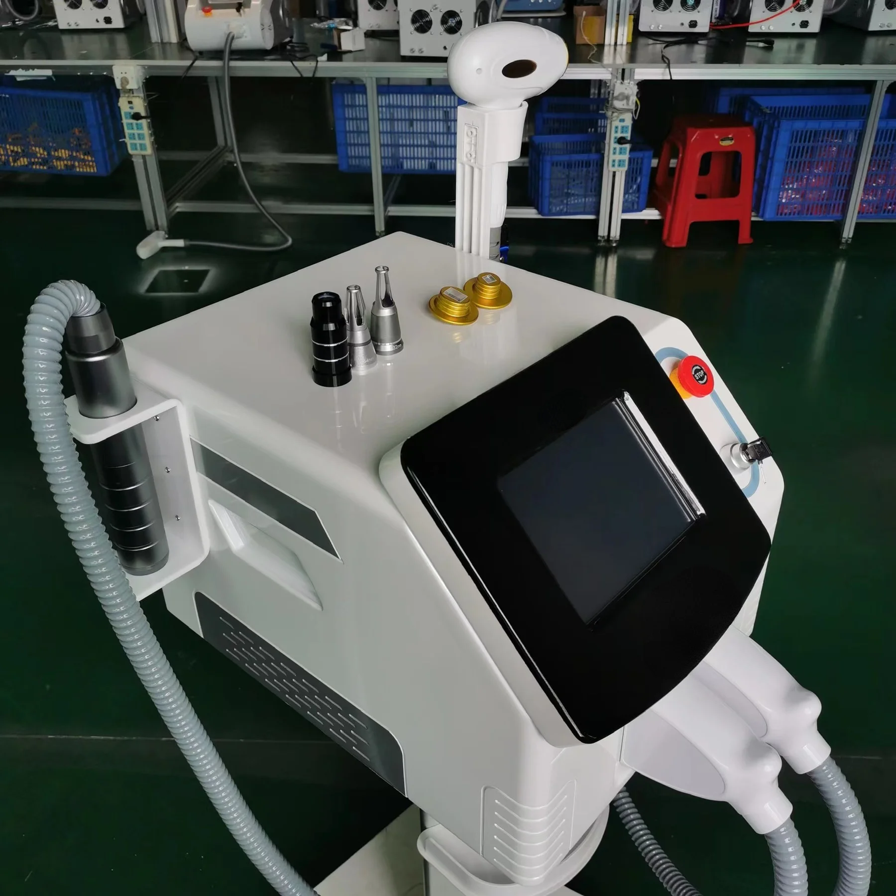 2000W Professional Diode 1200 808 755 Painless Tattoo Removal Freezing Spot Hair Removal Equipment