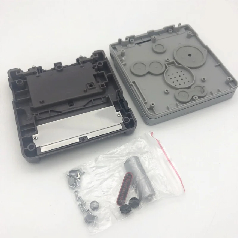 New Shell Case for GBASP Housing GBA SP Shell with Buttons and Sticker Sets Replacement for Gameboy Advance SP Game Accessories