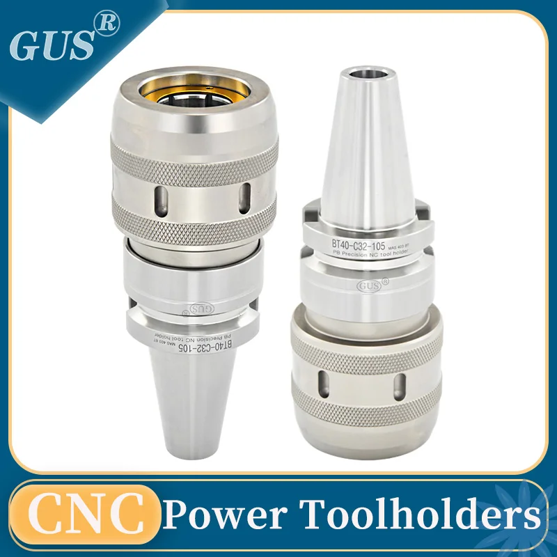 BT40 BBT40 Powerful Tool Holder Dustproof 105L C32 Powerful Collet chuck holder CNC Tools Machining Center  For heavy cutting