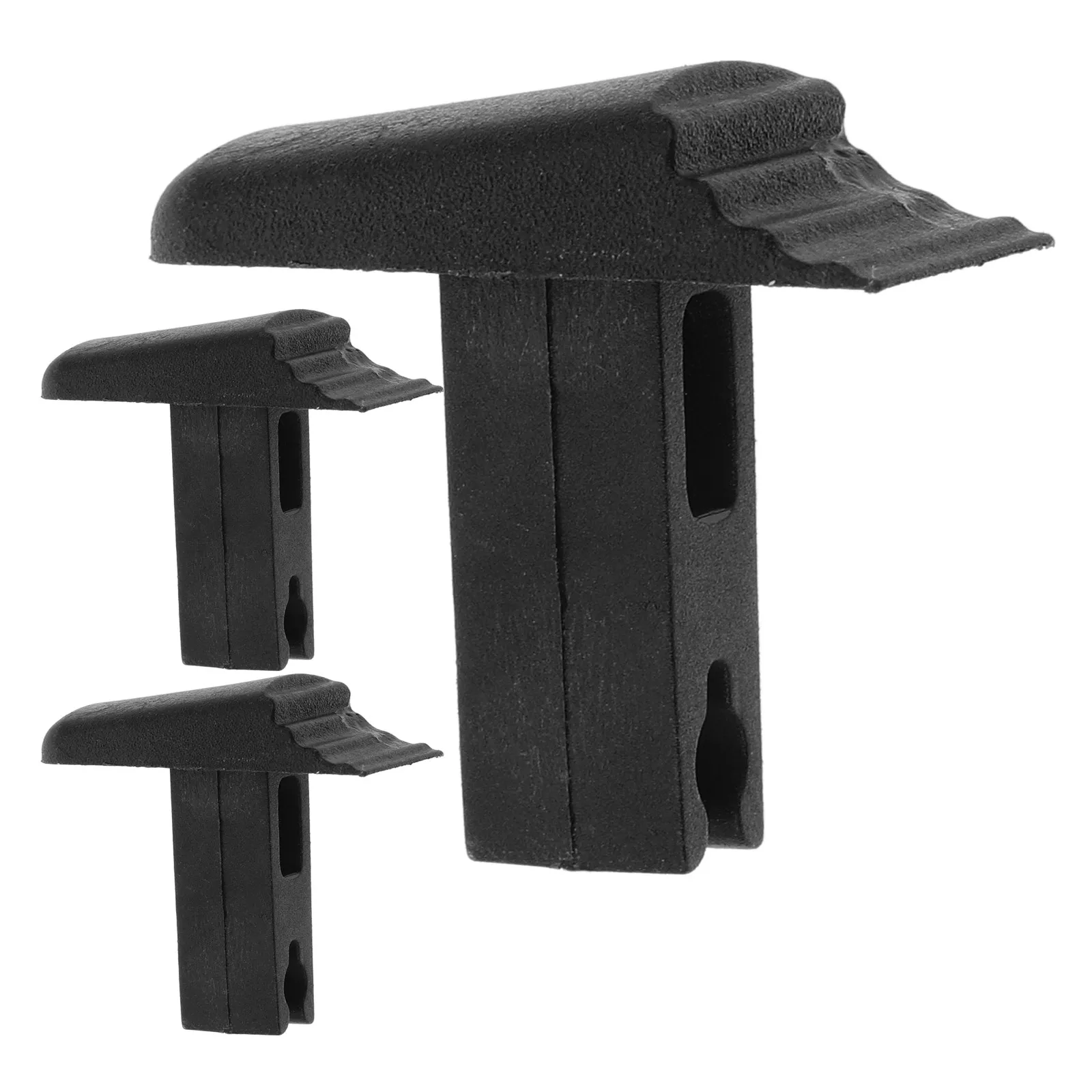 3Pcs Anti-Slip Silicone Pads Telescopic Ladder Switches Impact-Resistant Ladder Button Replacement Lift Accessories