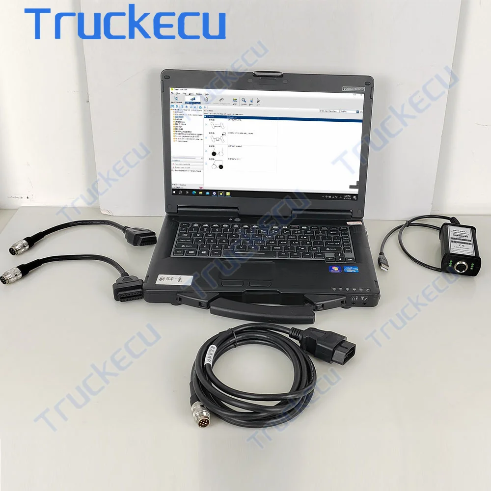 

CF53 laptop For CLAAS diagnostic system CANBUS MetaDiag Interface agriculture construction truck tractor