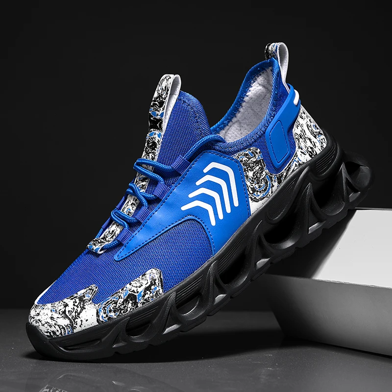 Sneakers Men Mesh Breathable Casual Men Shoes Lightweight Soft Sole Non-slip Men's Running Shoes Trend Athletic Jogging Footwear