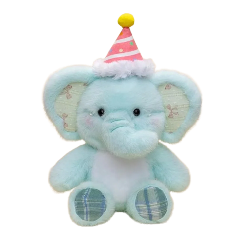 

Fluffy Elephant Plush Doll Soft Appease Cartoon Elephant Plush Toys Cute Cartoon Elephant Plush Toys Kids Birthday Christmas
