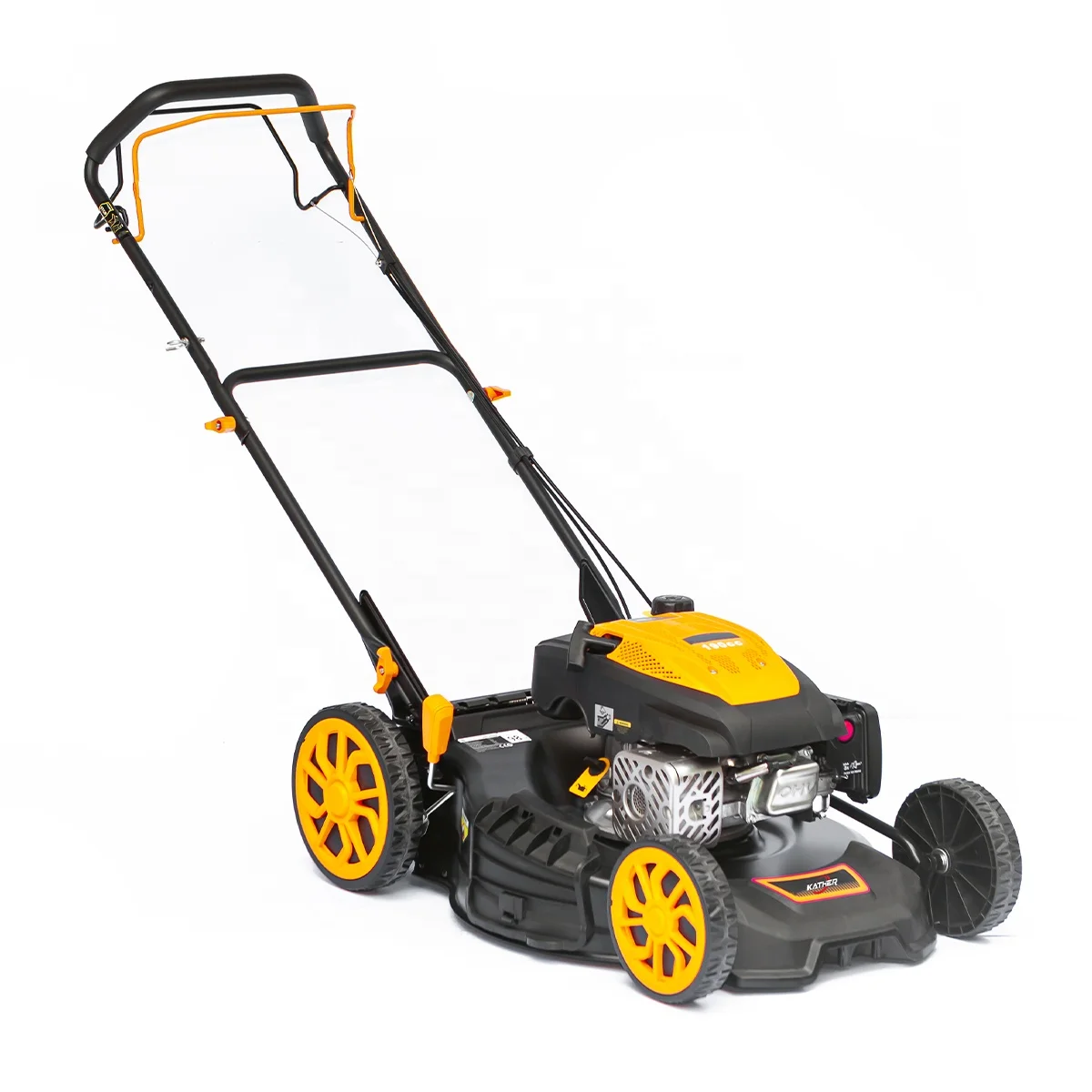 16 18 21 Inch 190cc  Grass Cutting Machine Zero Turn Lawn Mower Hand Push Self Propelled Grass Mowing With 65L Grass Box
