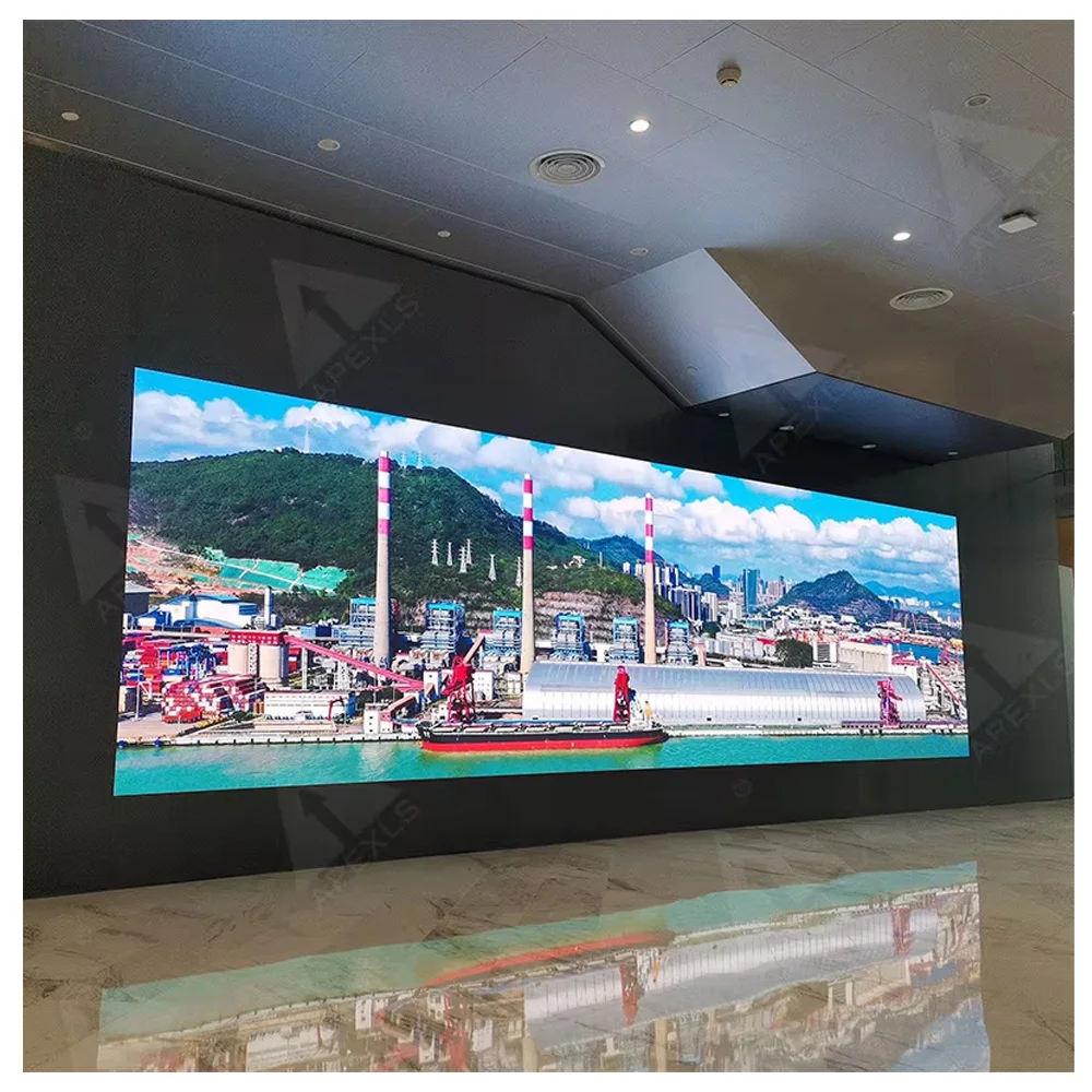 COB Micro LED Display P0.9 1.2 P1.5 Small Fine Pitch Pixel Microled, Indoor Advertising Led Wall Display Screen for Home Cinema