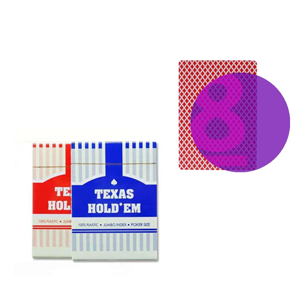 Texas Holdem Anti Cheating Cards For Infrared Poker Lens Invisible Ink Marked Cards Board Game (Only Poker)