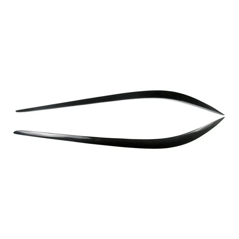 NEW HOT In Stock-For Alfa Romeo Giulia 2015-2024 Real Carbon Fiber Headlight Eyebrows Eyelids Cover