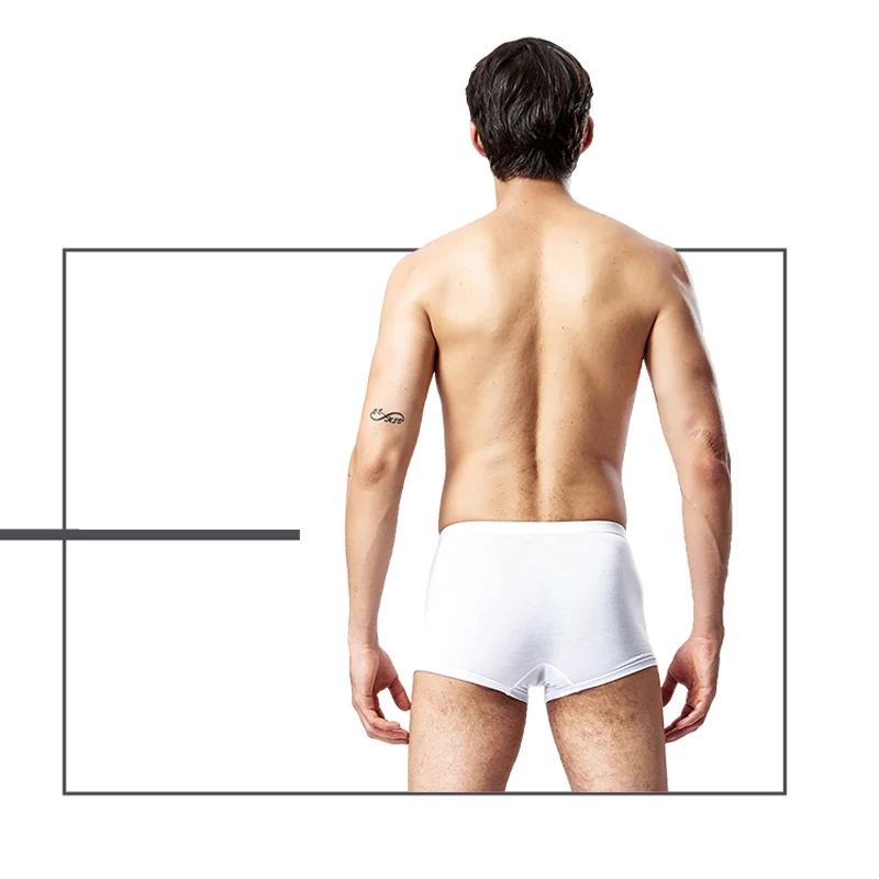 Brand Calvin Boxers Men 3D U Cuecas Underwears Mens Boxer Shorts Orange Color Underpants Mens Underwear Boxers Men 5XL 6XL 7XL