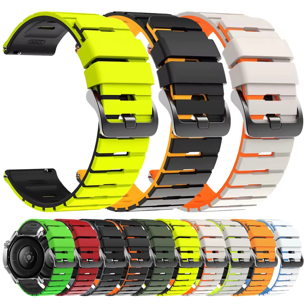 22Mm Silicone Strap… - image