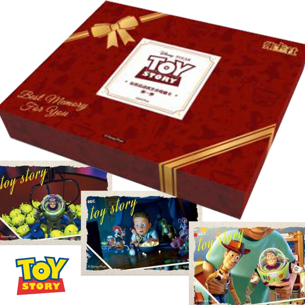 CARD.FUN Toy Story Card Disney Pixar Collection Buzz Lightyear Woody Rare Hidden Christmas Themed Special Card Kid Birthday Gift