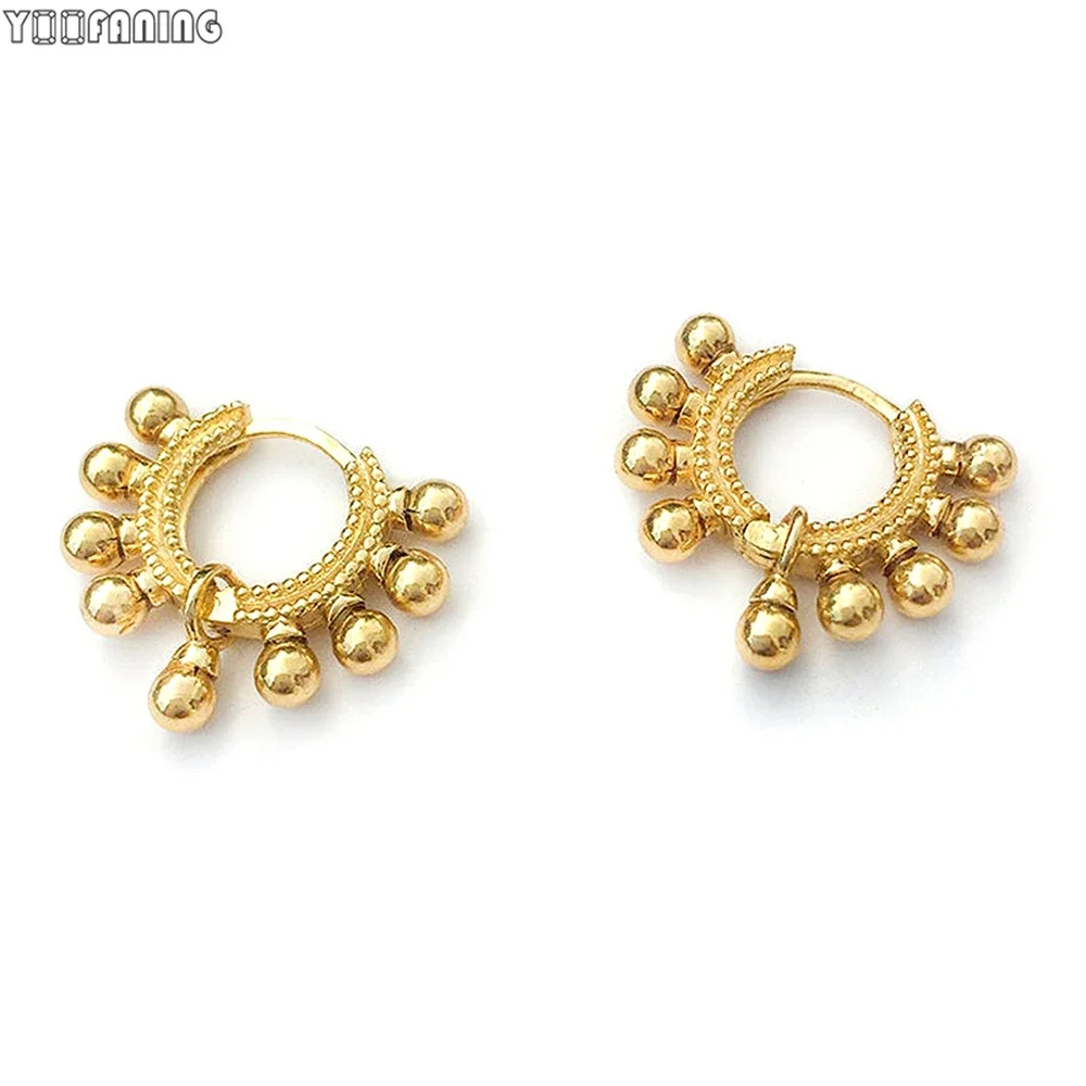 925 Sterling Silver Ear Needle High Grade Simple Gold Silver Hoop Earrings Unique Design Personalized Earring for Women Jewelry