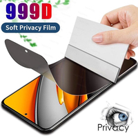 Anti-spy Protective Hydrogel Film For Huawei P40 P30 P20 Pro Lite E 2018 2019 5G Privacy Screen Protector For Huawei P10 Plus
