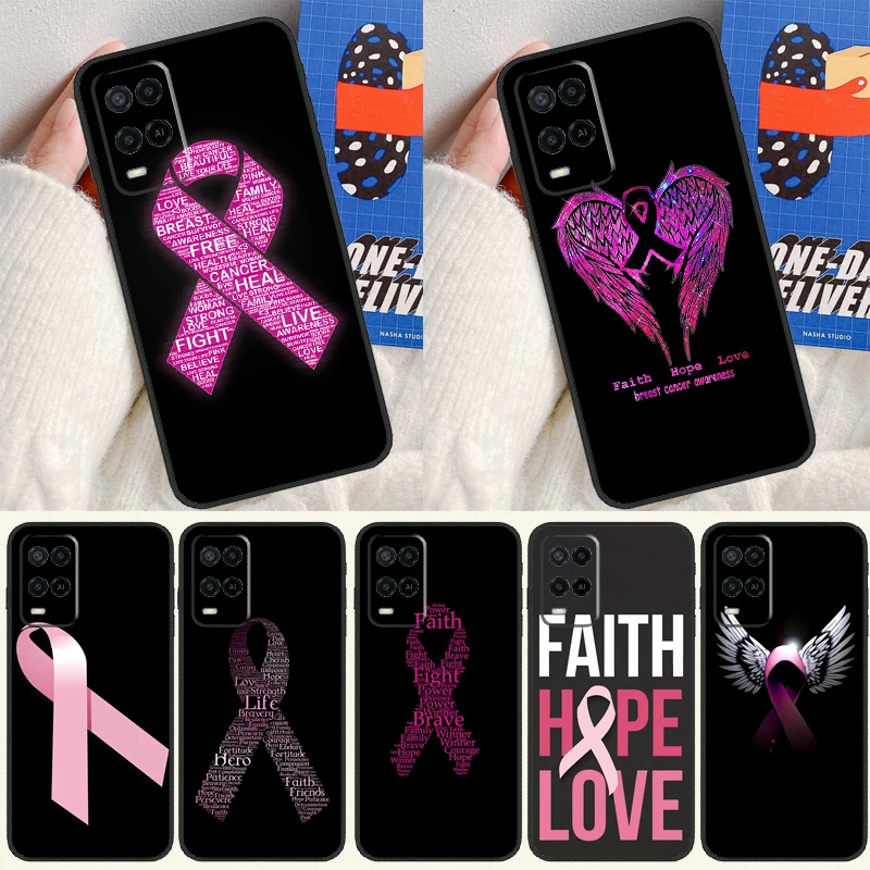 Breast Cancer Awareness For OPPO A52 A72 A92 A15 A16 A5S A94 A74 A54 A83 A91 A93 A31 A5 A9 2020 A53 S Phone Case