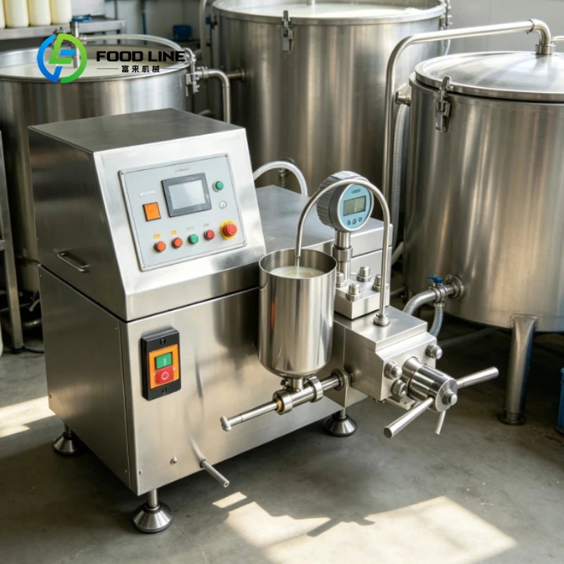 Customized Milk Processing High Shear Emulsifier Homogenizer, Ultrasonic Sonicator Liquid Processor for Cosmetic Laboratory