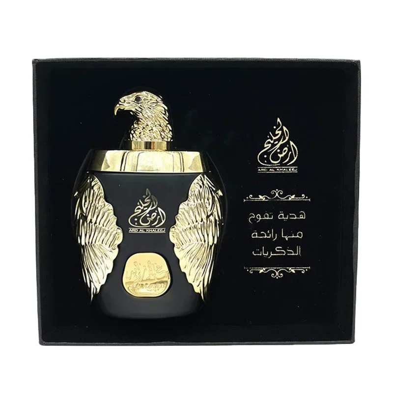 100 ml Original Hombre Hochwertiges arabisches Parfüm Royal Noble Parfüm Langlebiges Kölnisch-Duftspray Pheromon-Geschenkbox